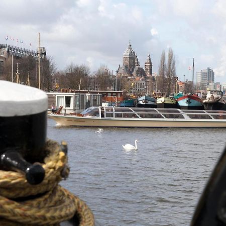Hotelboot Zwaan Amsterdam Dış mekan fotoğraf