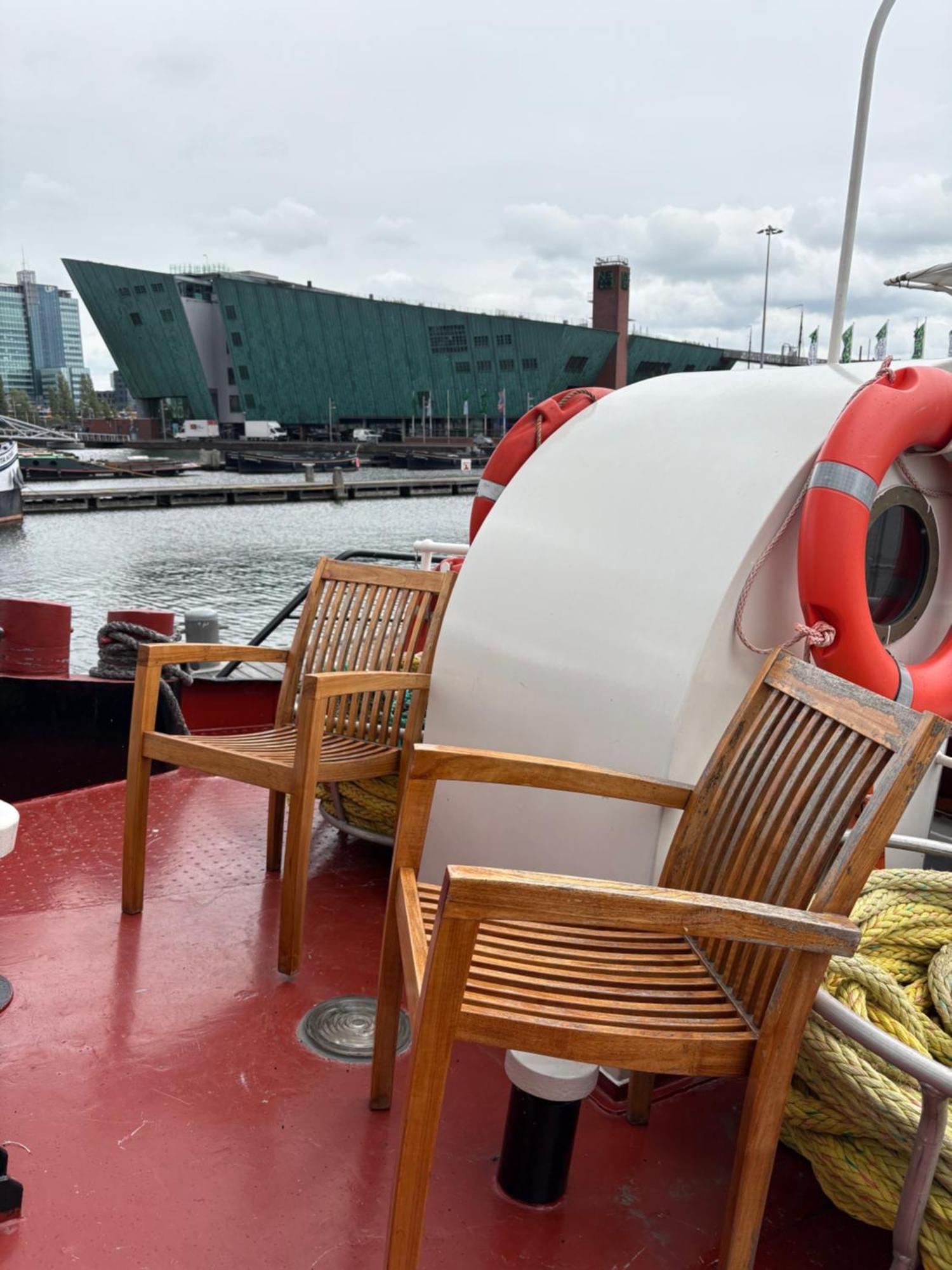 Hotelboot Zwaan Amsterdam Dış mekan fotoğraf